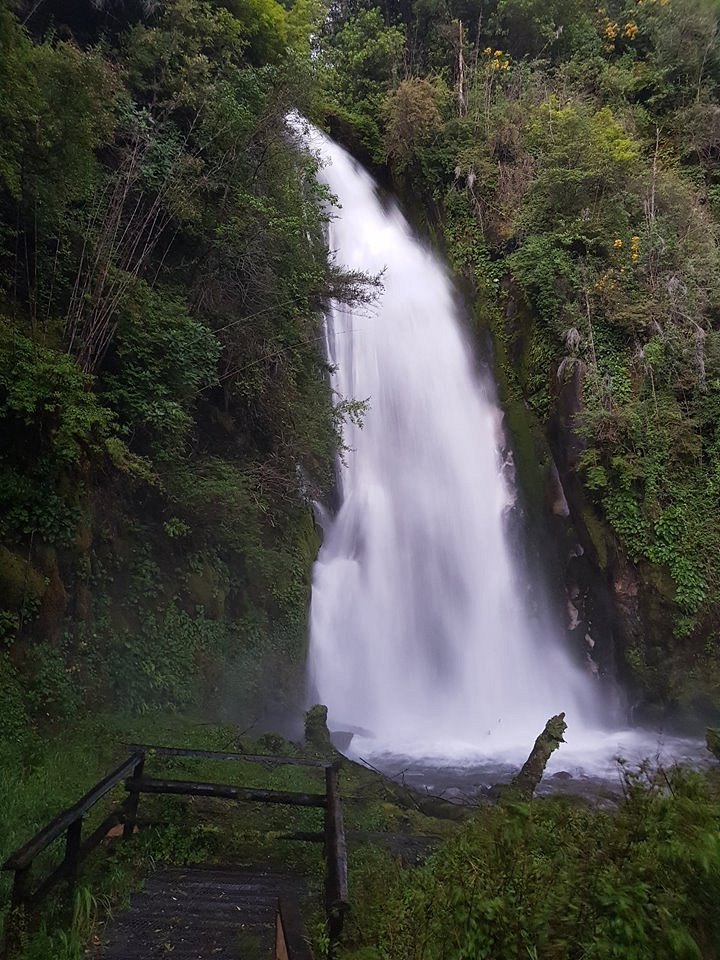 Cascada Chufquen en Melipeuco